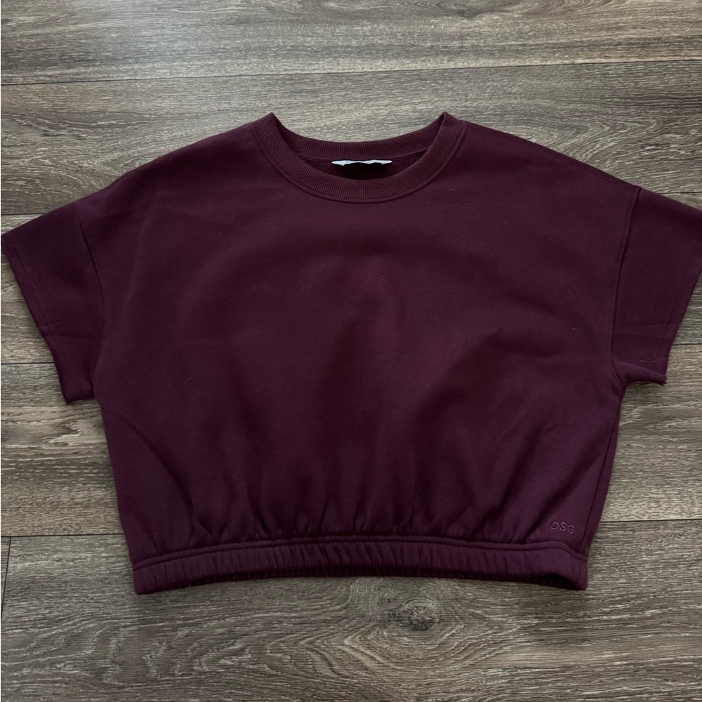 DSG Burgundy Crop Top